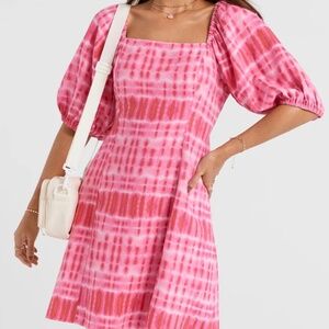 Sportsgirl Linen-blend Mini Dress US Size 6 (Australian Size 10)